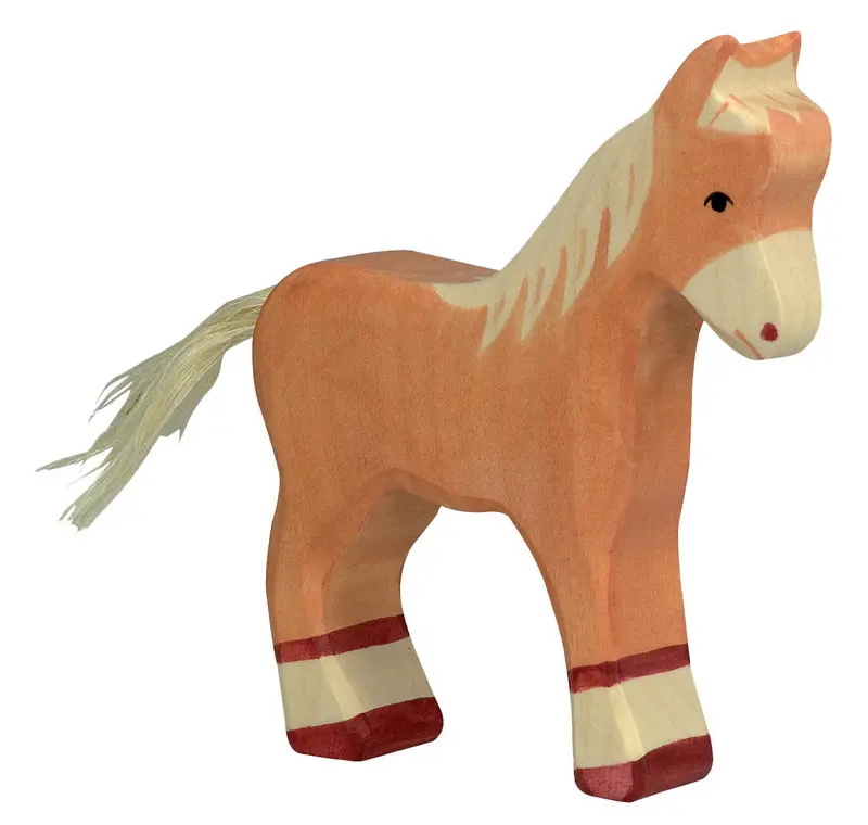 Holztiger Light Brown Standing Foal 1