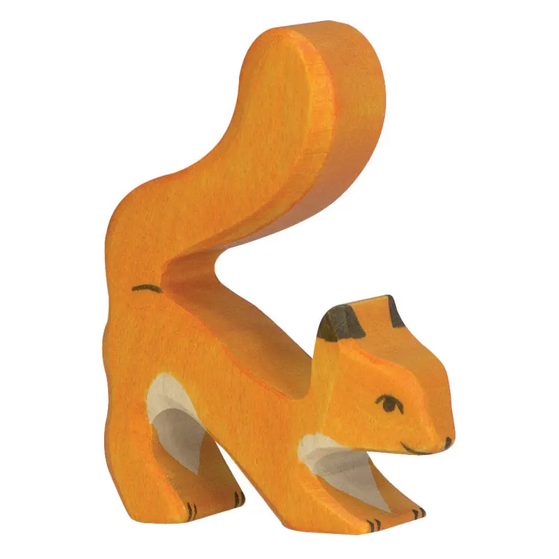 Holztiger Orange Squirrel 1