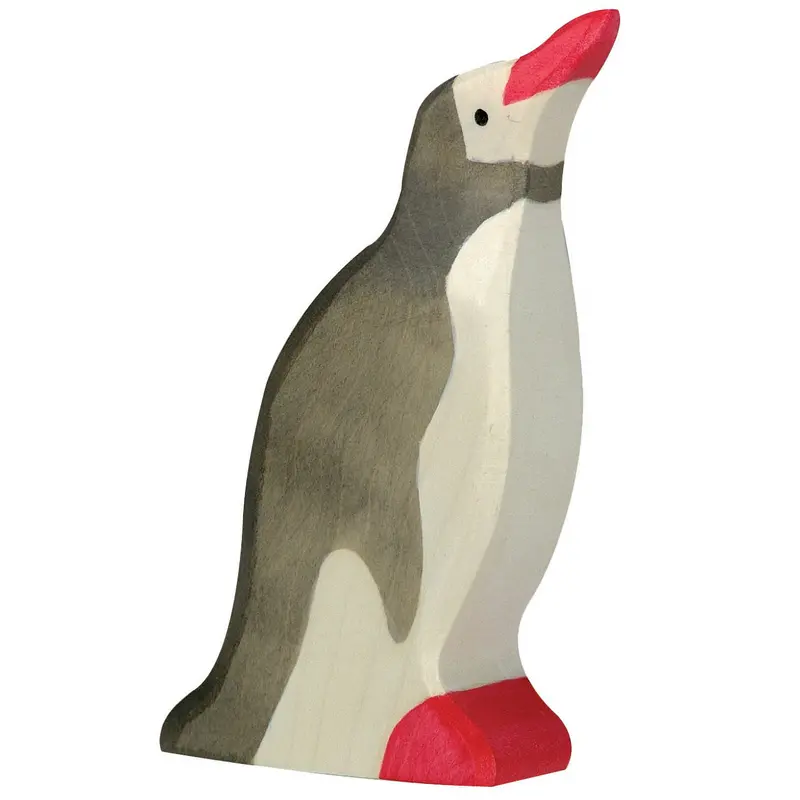 Holztiger Penguin With Raised Head 1