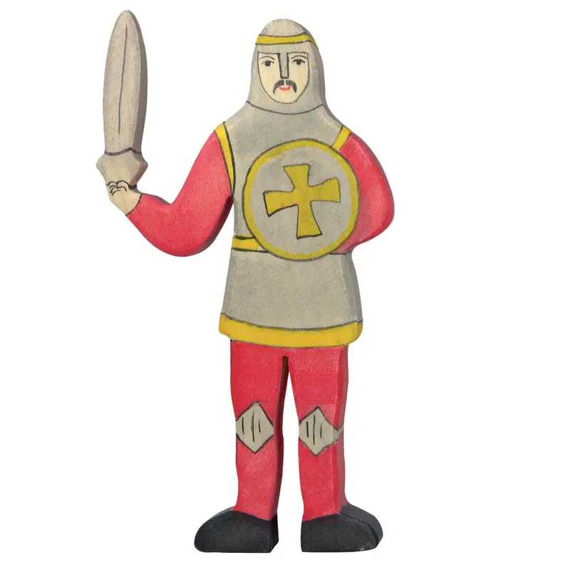 Holztiger Red Fighting Knight 1
