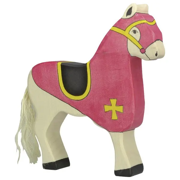 Holztiger Red Tournament Horse 1