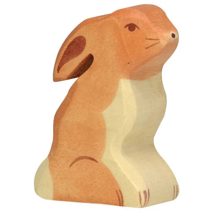 Holztiger Sitting Hare 1