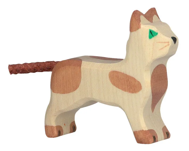 Holztiger Small Standing Cat 1