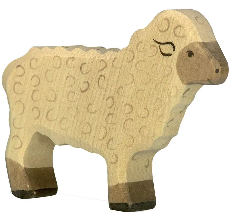 Holztiger Standing Sheep 1