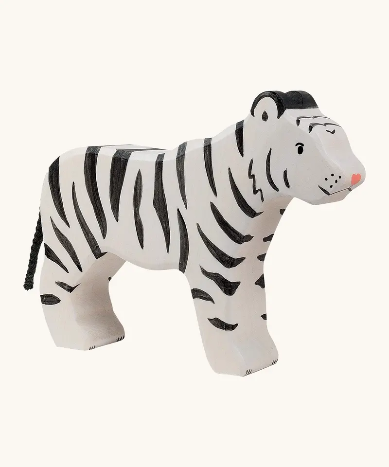 Holztiger Standing White Tiger 1