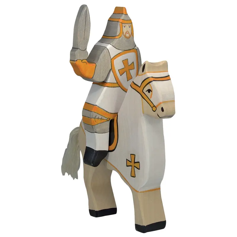 Holztiger White Tournament Knight (Without Horse) 1