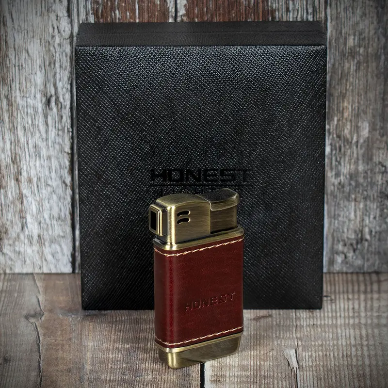Honest Boyd Pipe Lighter - Brown 1