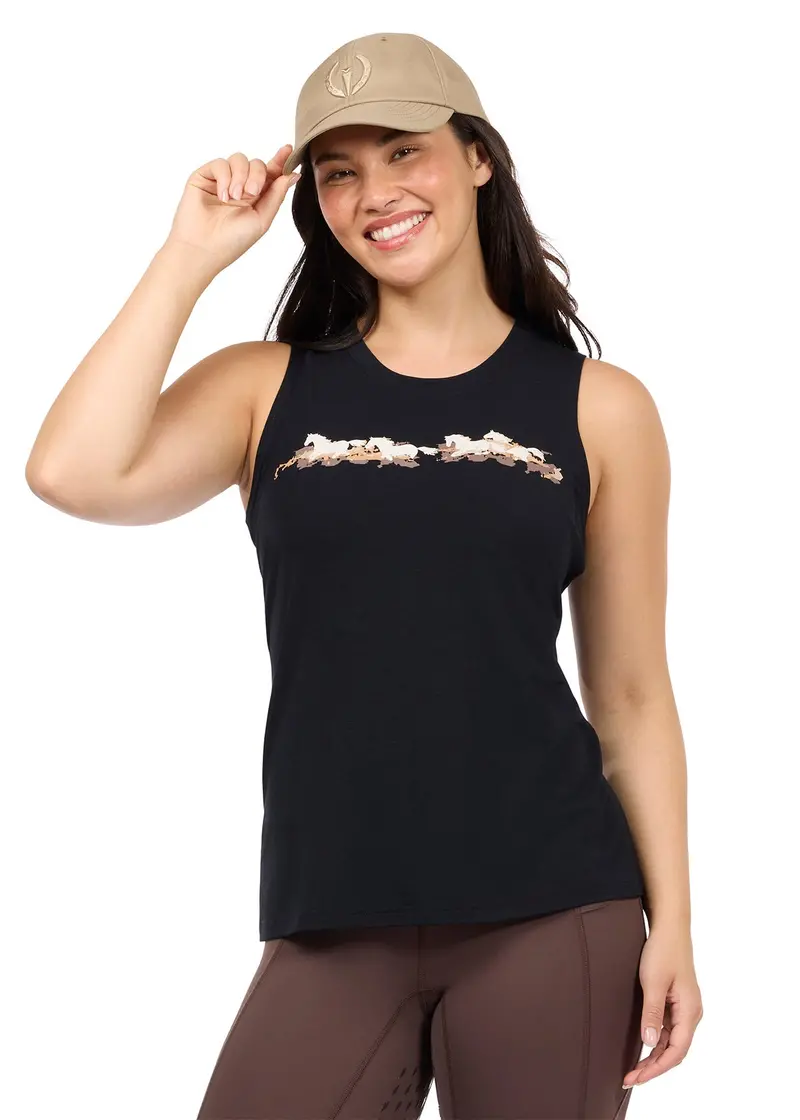 Horse Mirage Sleeveless Top