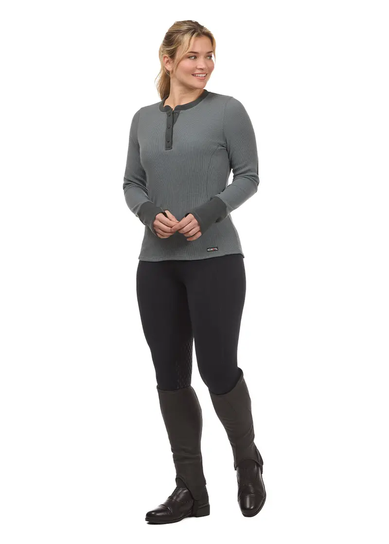 Hot To Trot Thermal Henley 2