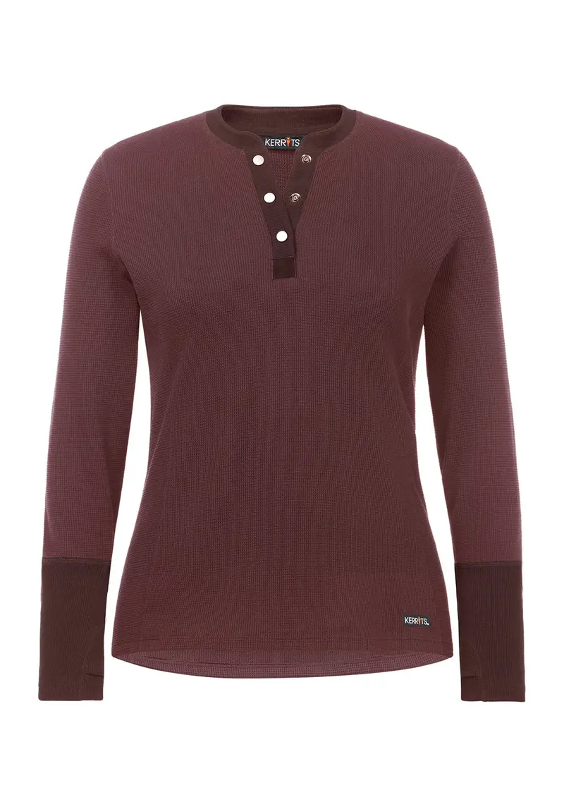 Hot To Trot Thermal Henley 6