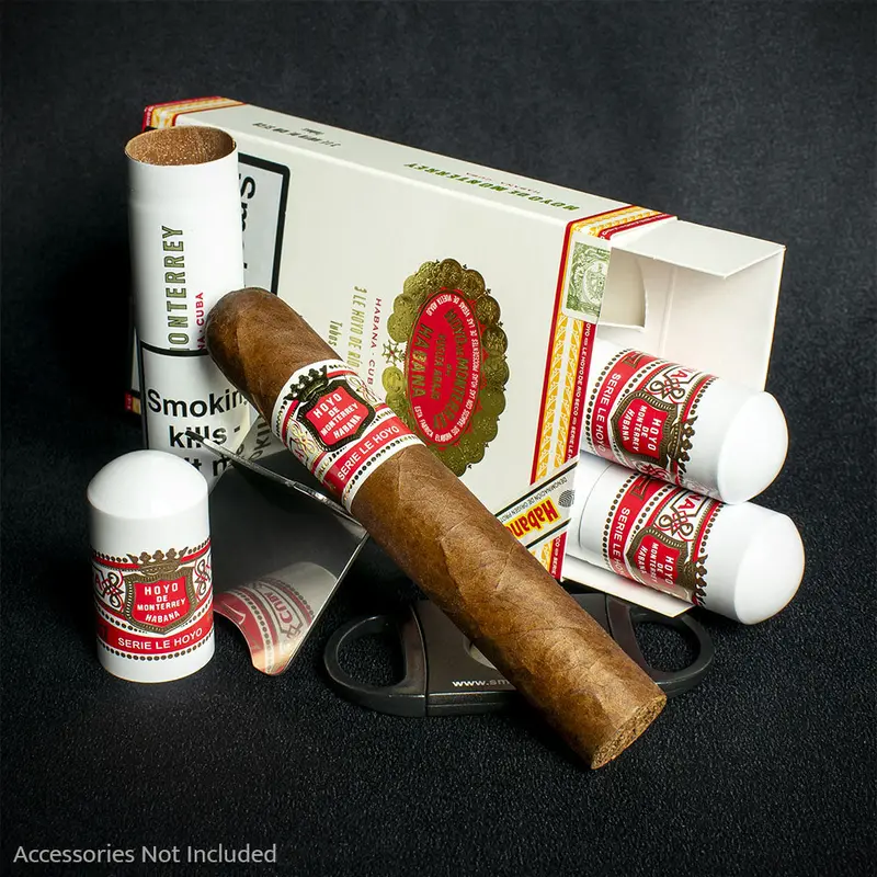 Hoyo De Monterrey Le Hoyo De Rio Seco Tubos Cuban Cigars - 3 Pack 1