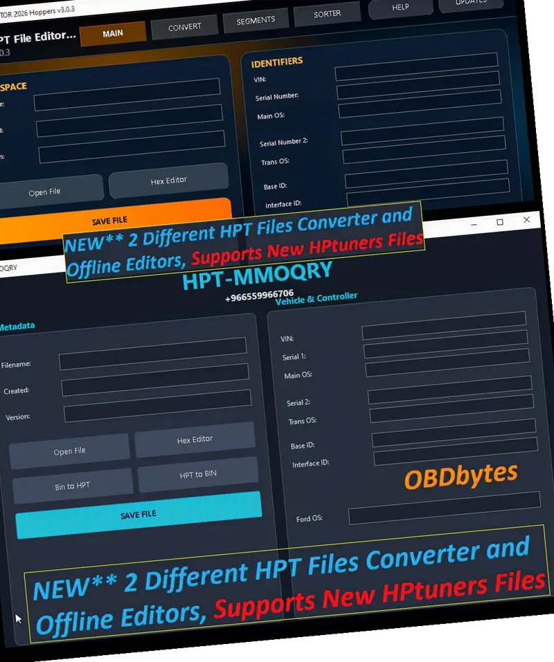 Hptuners 2 Converters And Offline Files Editor 2026 Software 2