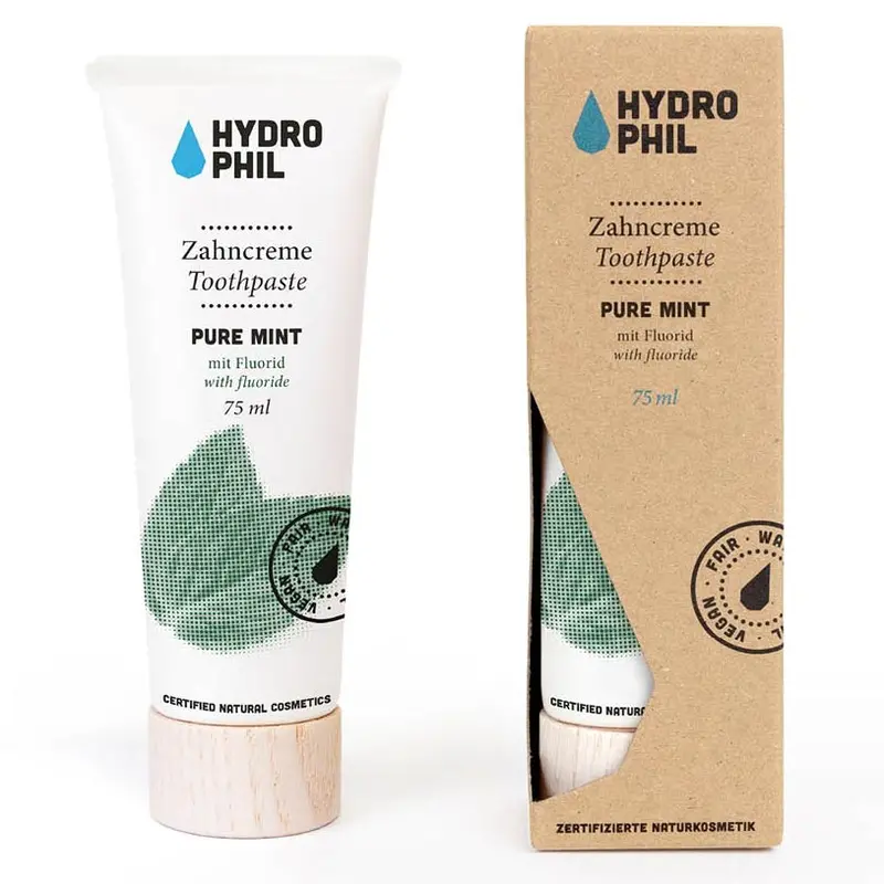 Hydrophil Natural Toothpaste - Pure Mint 1