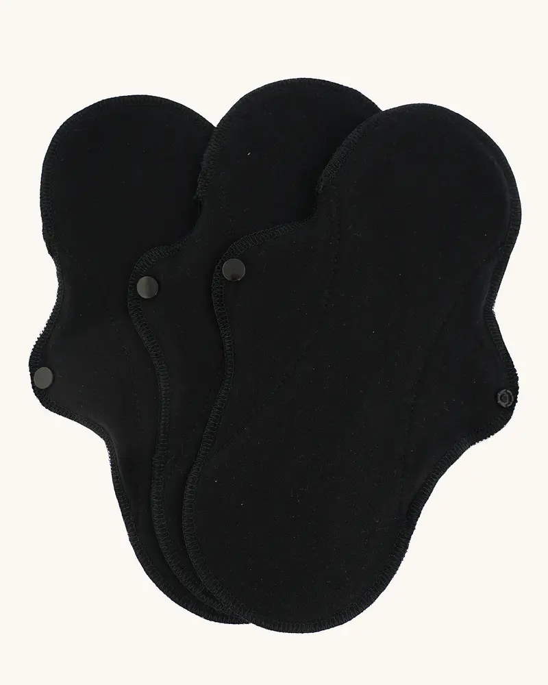 Imse Vimse Active Regular Period Pads - Black 1