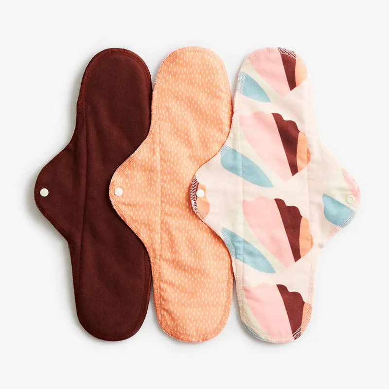 Imse Vimse Classic Cotton Flannel Night Pads 3 Pack 4