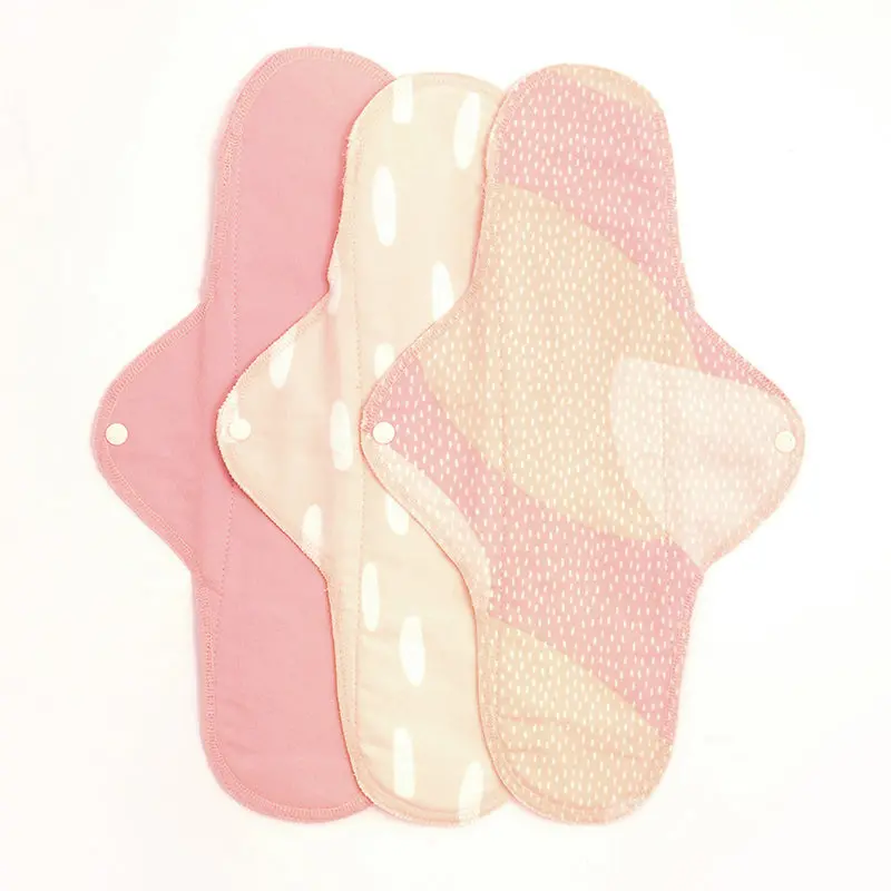 Imse Vimse Classic Cotton Flannel Night Pads 3 Pack 5