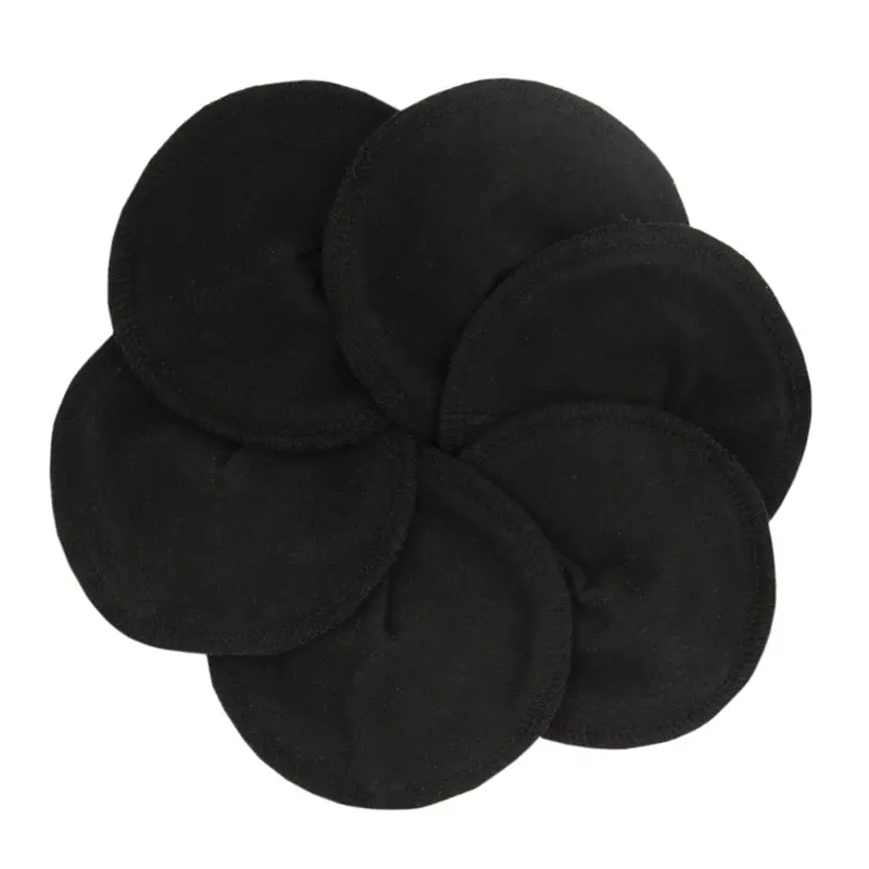 Imse Vimse Organic Cotton Nursing Pads - Black 1