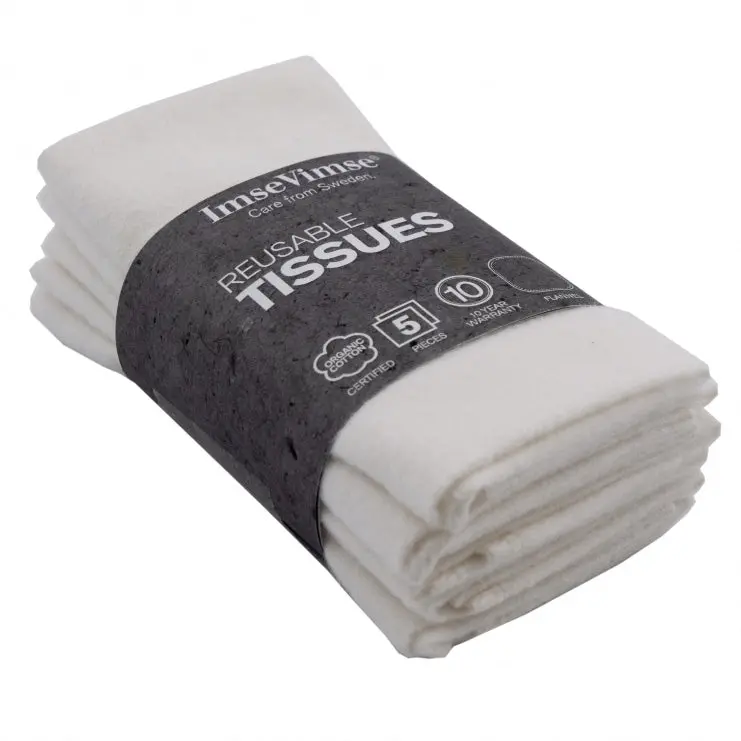 Imse Vimse Reusable Organic Cotton Handkerchiefs 2