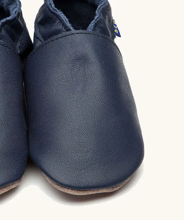 Inch Blue Rubber Sole Barefoot Shoes - Navy Blue 2
