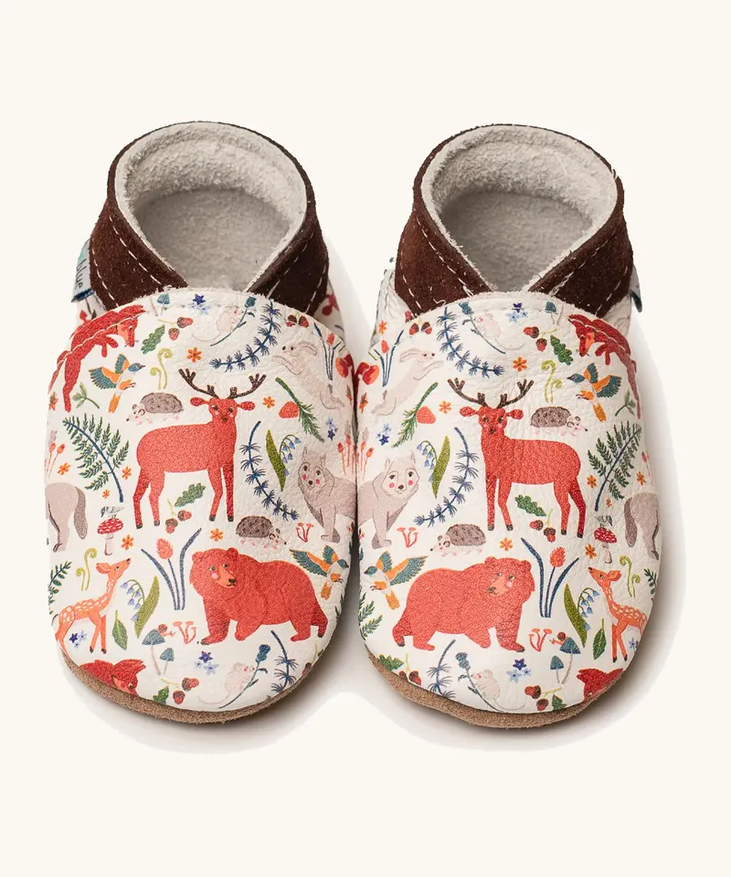Inch Blue Rubber Sole Barefoot Shoes - Stag & Friends 1