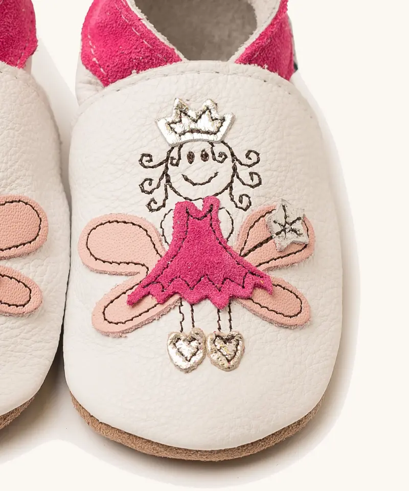 Inch Blue Suede Sole Barefoot Shoes - Fairy Princess 2