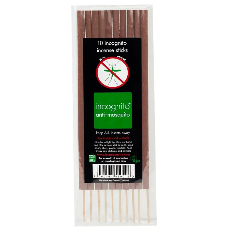 Incognito Incense Sticks - Pack X10 1