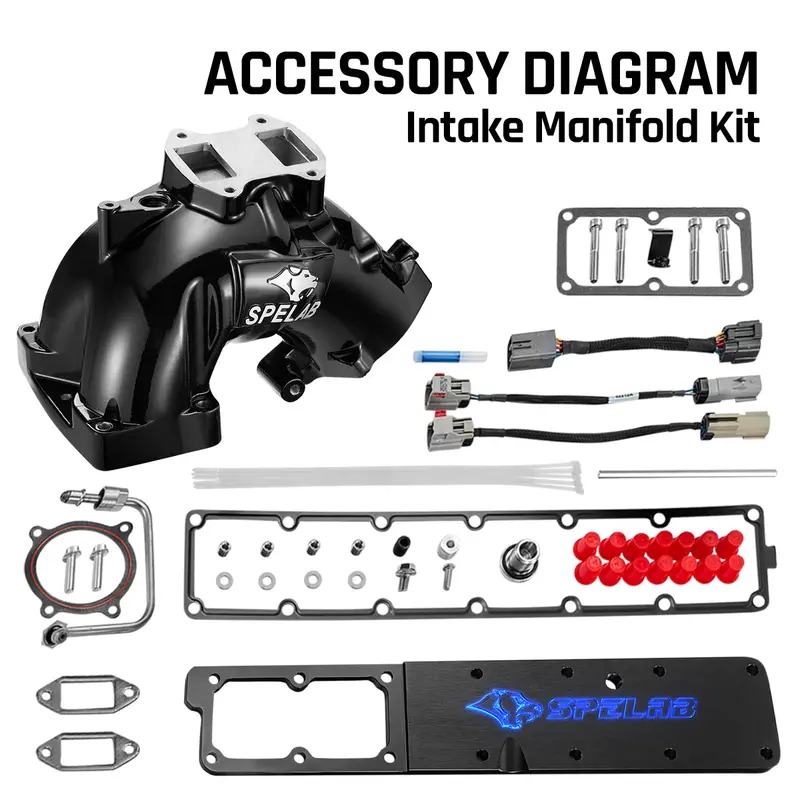 Intake Horn/Manifold Grid Heater For 2007-2024 Dodge Ram 2500/3500 6.7 Diesel | Spelab 3