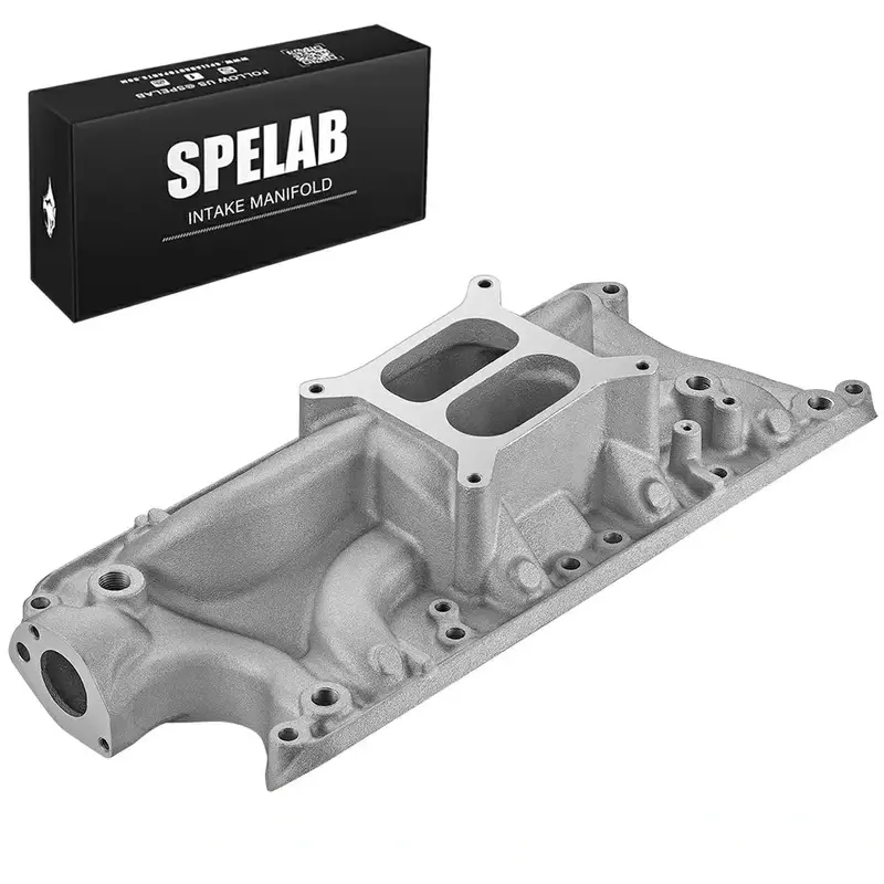 Intake Manifold Ford Small Block Carbureted Dual Plane | Spelab 1