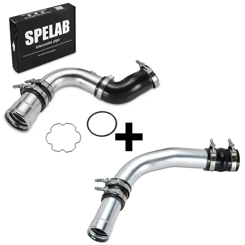 Intercooler Pipe Kit For 2011-2024 6.7 Powerstroke Diesel Ford F250 F350 F450 | Spelab 7