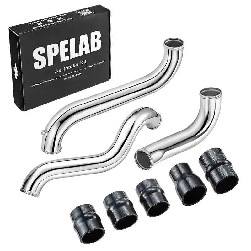 Intercooler Pipe Kit Hot Cold Side For 2011-2016 Gm Gmc 6.6L Lml Duramax Diesel | Spelab 1