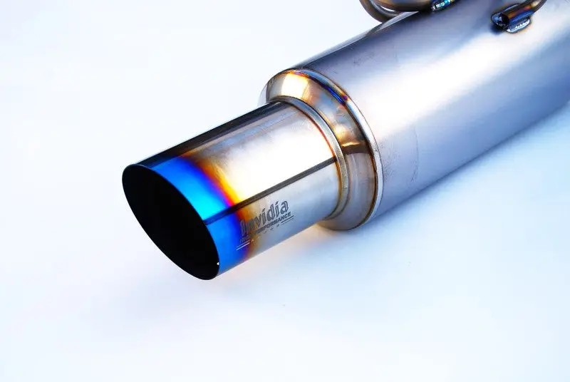 Invidia 08-14 Wrx/Sti 4 Door 80Mm Single Outlet Full Titanium Cat-Back Exhaust 1