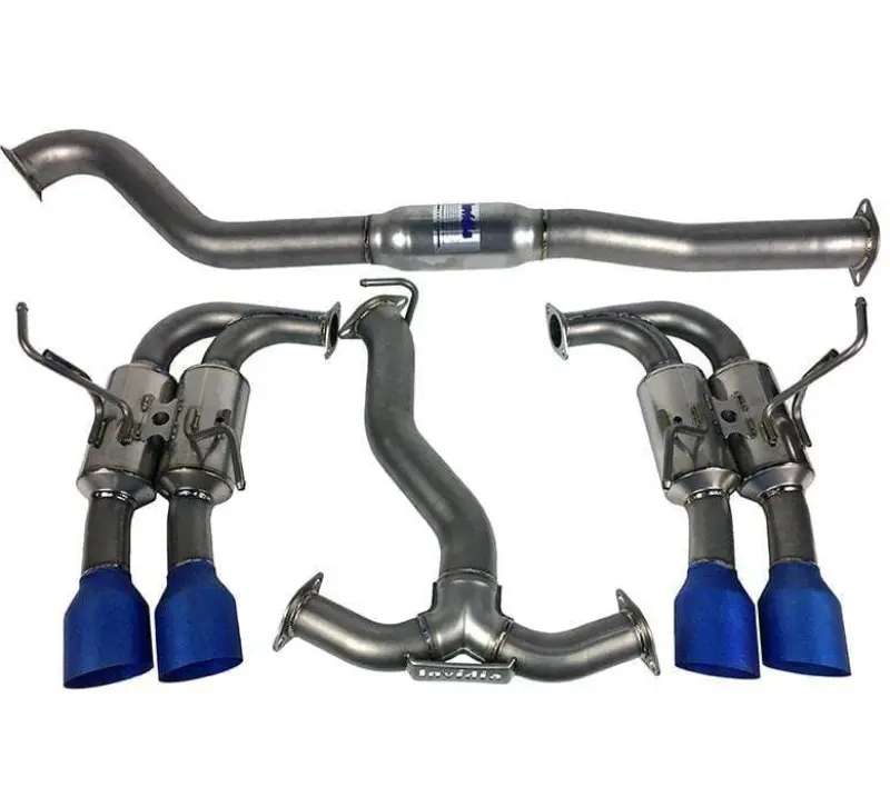 Invidia 11-14 Wrx/Sti Gemini 80Mm Full Titanium 101Mm Quad Tip Cat-Back Exhaust 1