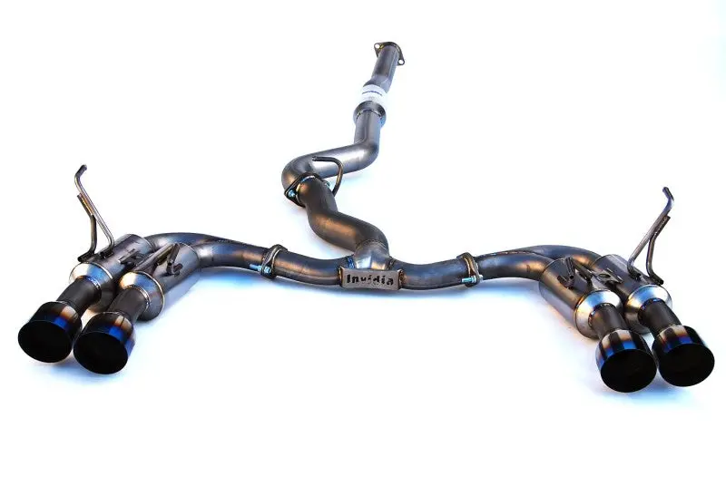 Invidia 2015+ Wrx/Sti Gemini 80Mm Full Titanium Quad 101Mm Tip Cat-Back Exhaust 1