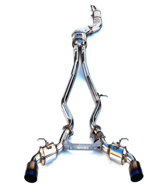 Invidia 2019+ Toyota Supra Dual N1 W/ Valve Single Layer Titanium Tip Cat-Back Exhaust 1