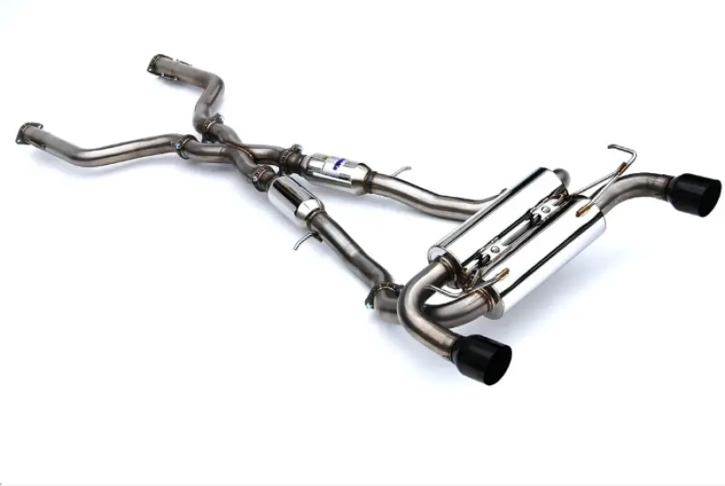 Invidia 2022+ Nissan Z 70Mm Gemini Cat Back Exhaust - Single Layer Black Tip 1