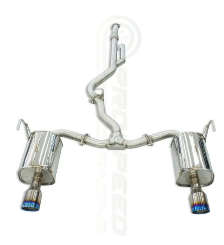Invidia Subaru Wrx Vn 22+ (Wagon) Q300 Cat Back Exhaust W/Ti Rolled Tips (Moq Of 10 Needed) 1
