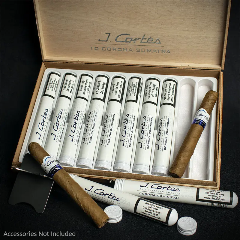 J. Cortes High Class Dominican Corona Cigars - Box Of 10 1