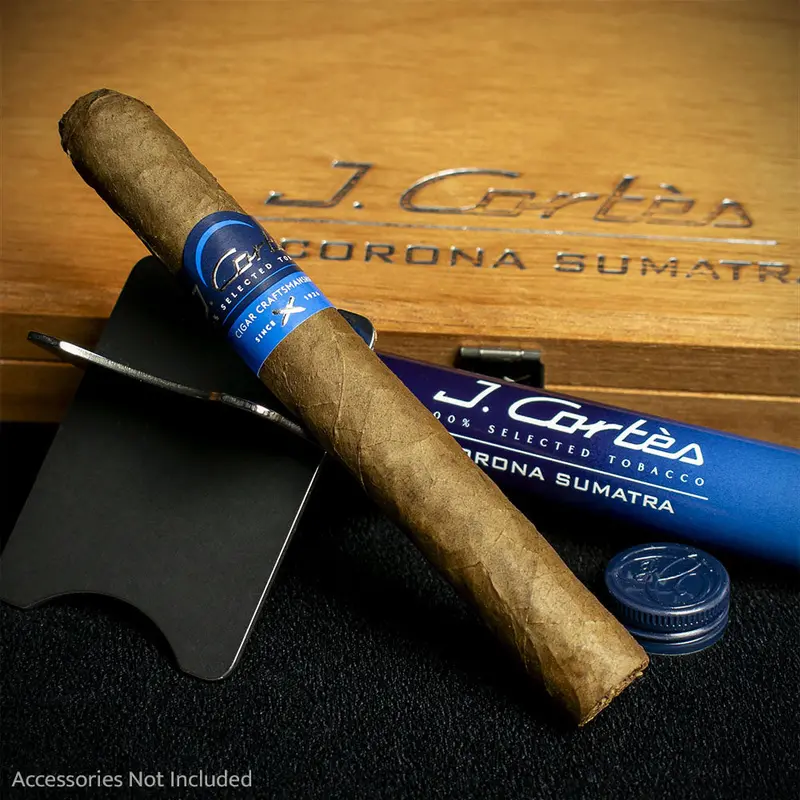 J. Cortes High Class Sumatra Corona Cigar - Single 2