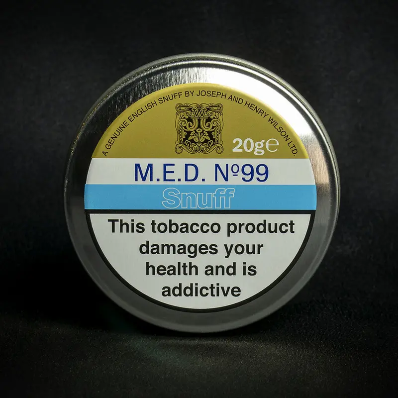 J. & H. Wilson M.E.D. No 99 Snuff (Menthol) - 20G Tin 2