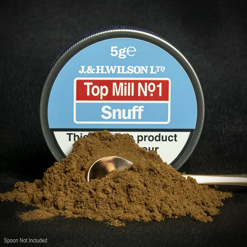 J. & H. Wilson Top Mill No 1 Snuff - 5G Tap Tin 1