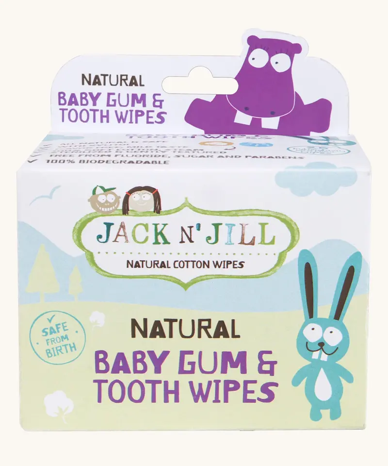 Jack N' Jill Baby Gum & Tooth Wipes X25 1