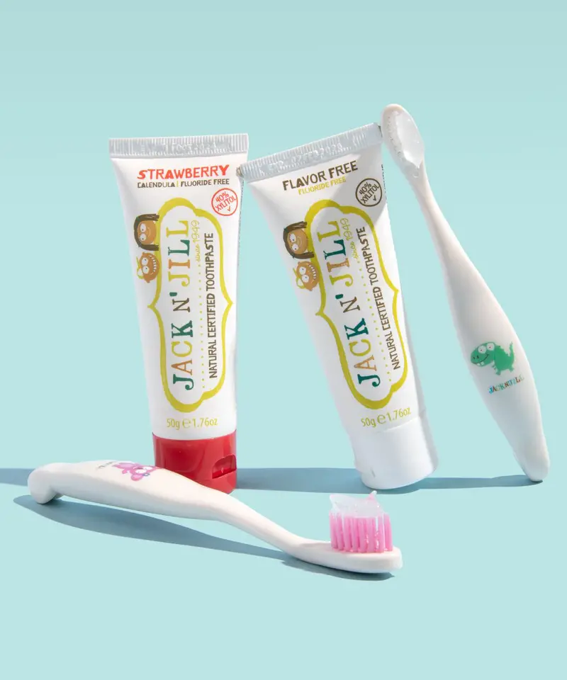 Jack N' Jill Flavour & Fluoride-Free Toothpaste 50G 2