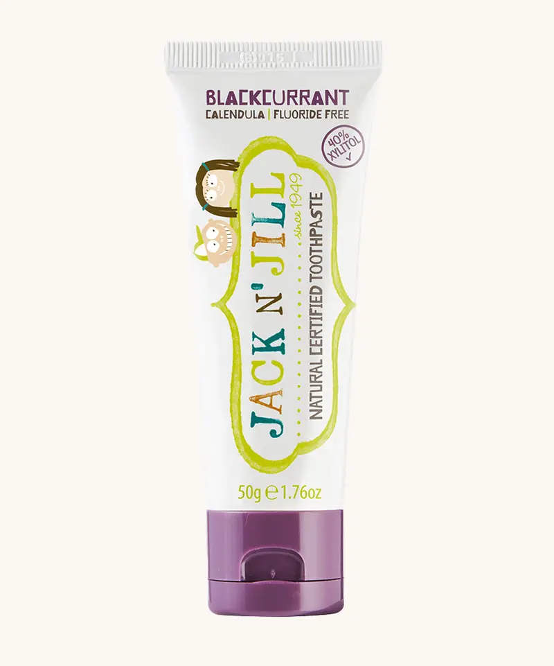 Jack N' Jill Fluoride-Free Blackcurrant Toothpaste 50G 1