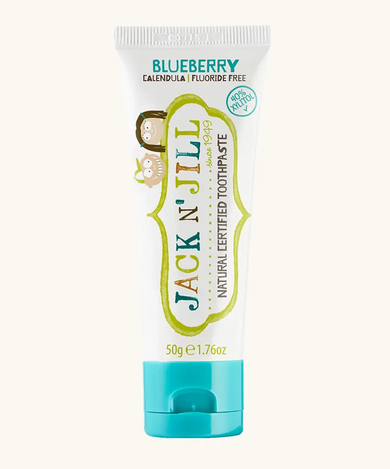 Jack N' Jill Fluoride-Free Blueberry Toothpaste 50G 1