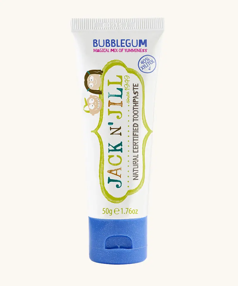 Jack N' Jill Fluoride-Free Bubblegum Toothpaste 50G 1