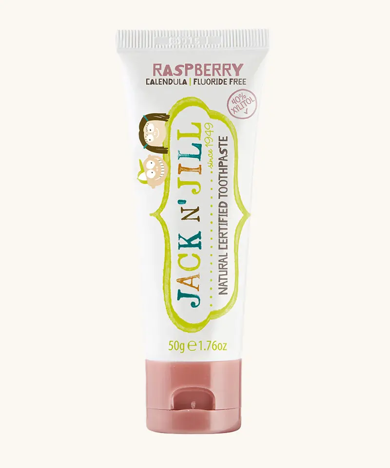 Jack N' Jill Fluoride-Free Raspberry Toothpaste 50G 1