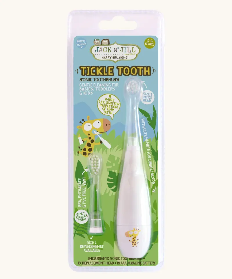 Jack N' Jill Kid's Tickle Tooth Sonic Toothbrush 1