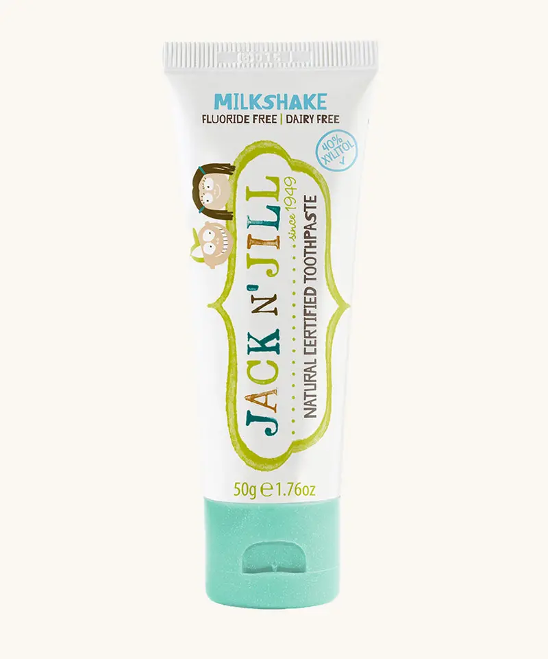 Jack N' Jill Milkshake Natural Fluoride-Free Toothpaste 1