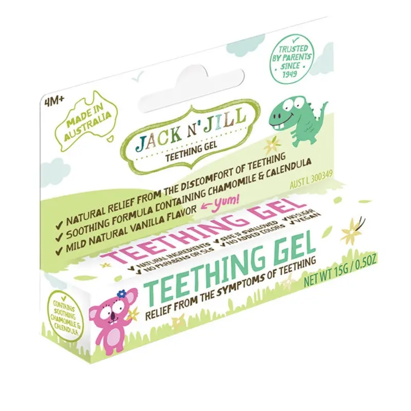 Jack N' Jill Natural Teething Gel - 15G 2