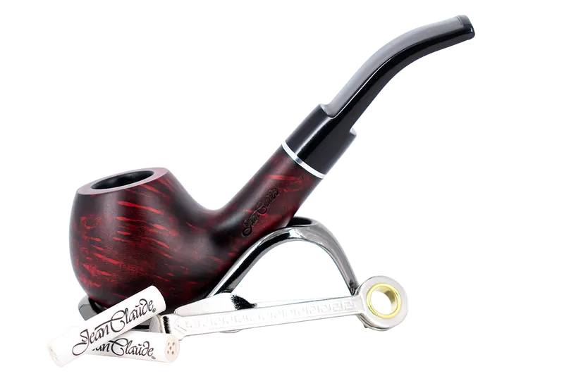 Jean Claude Pipe Smoker's Starter Kit - Bent Pipe 1
